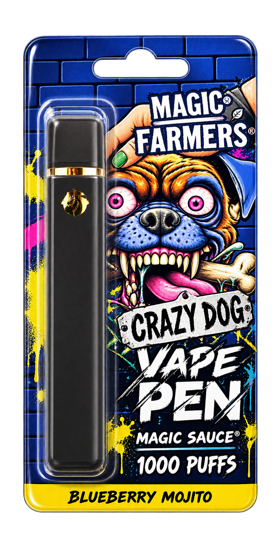 Vape jetable Magic Sauce Blueberry Mojito, 2 ml