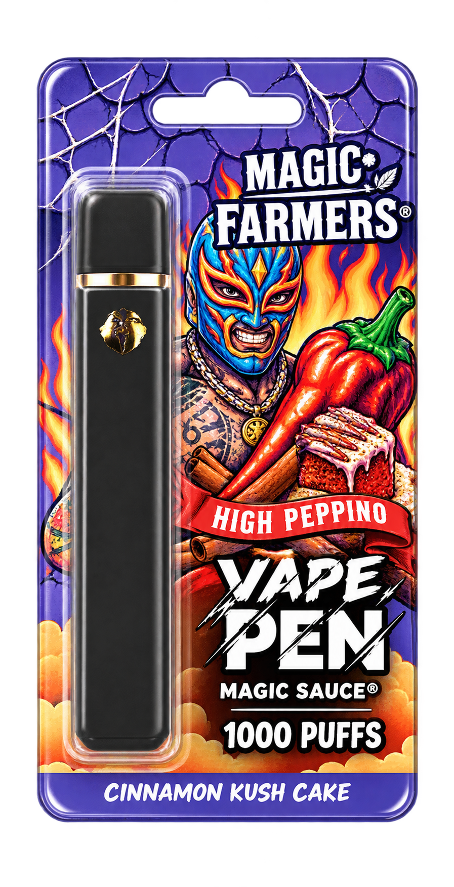 Vape jetable Magic Sauce Cinnamon Kush Cake, 2 ml