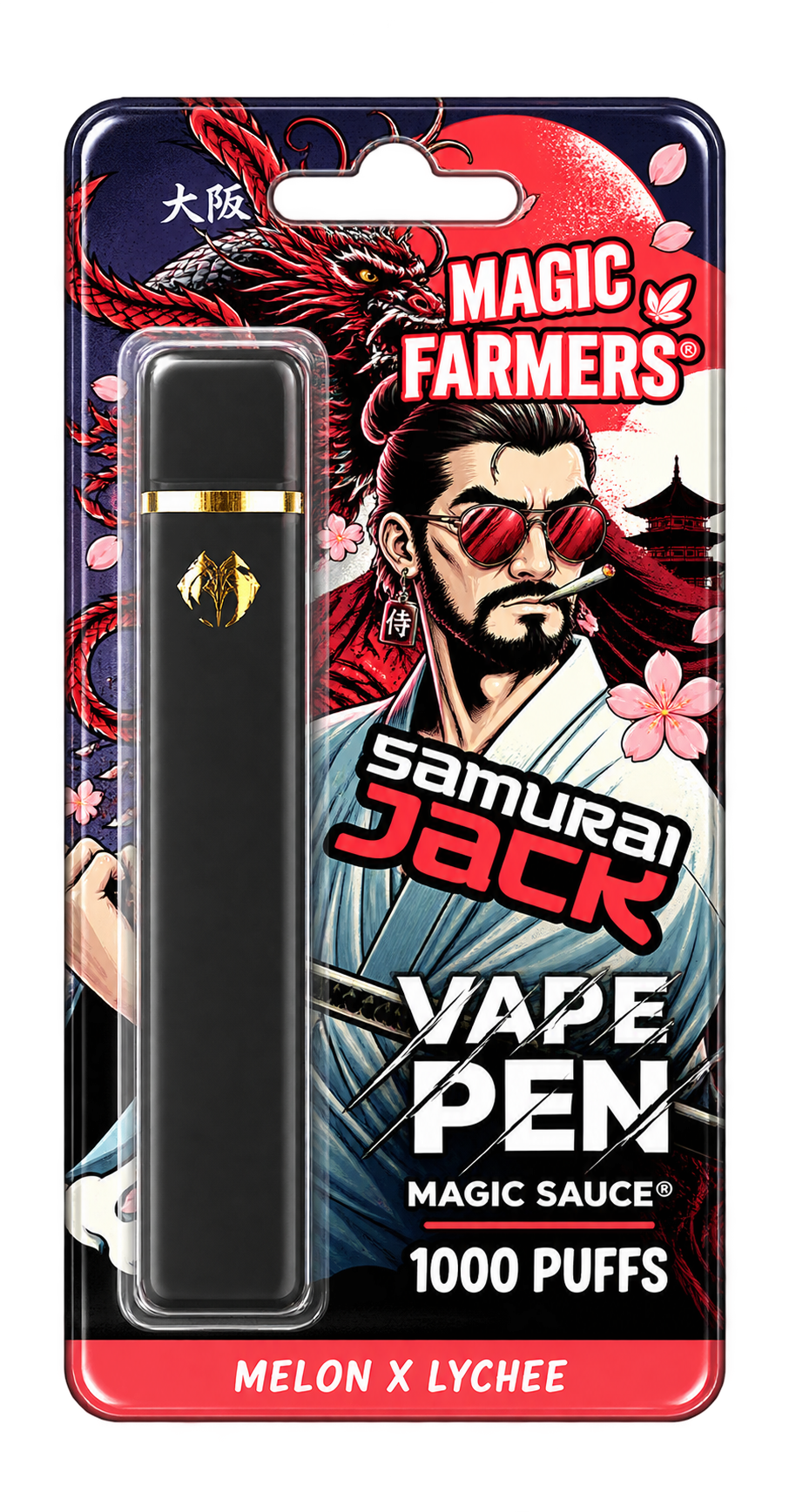 Vape jetable Magic Sauce Melon x Lychee, 2 ml